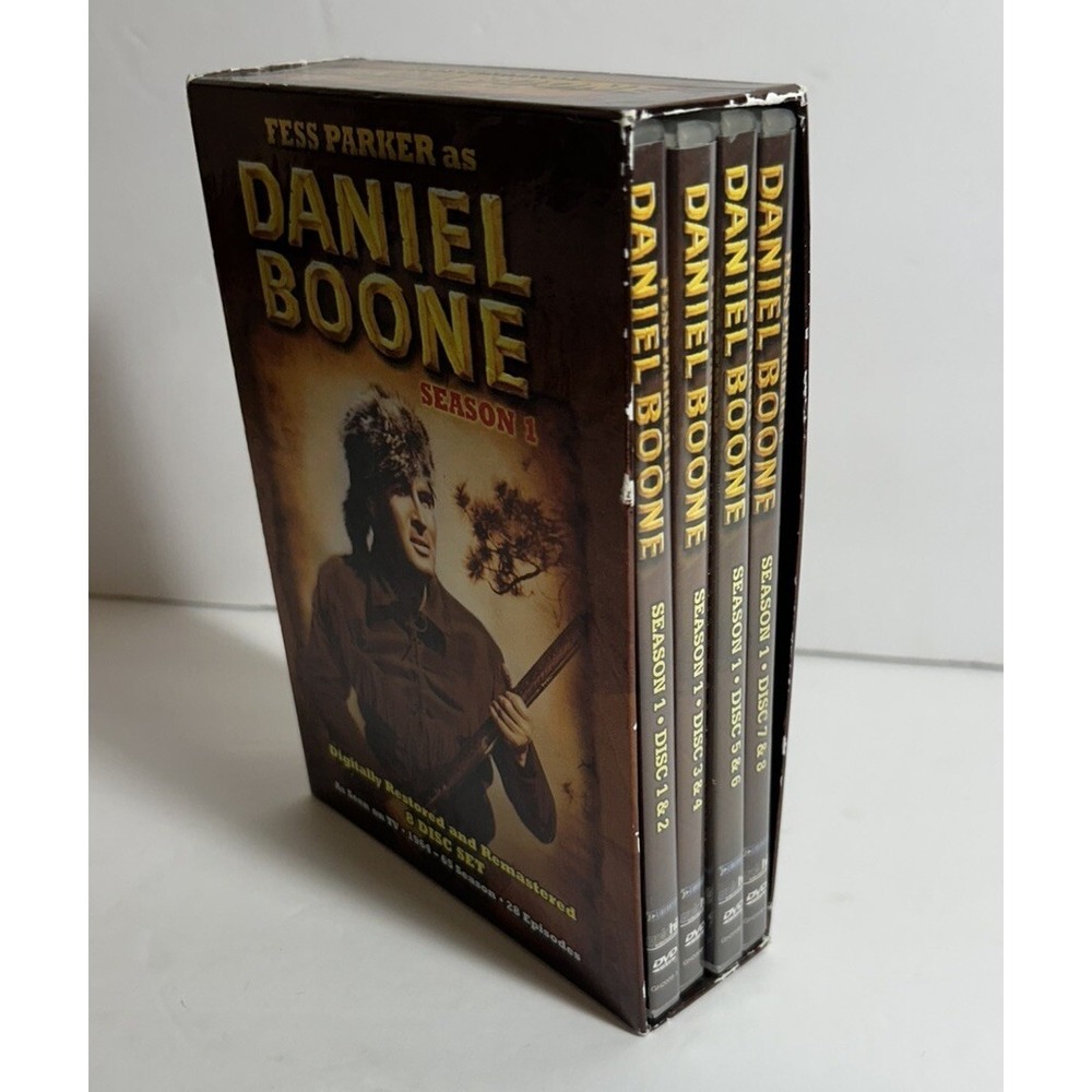Daniel Boone - Season One - DVD - GOOD